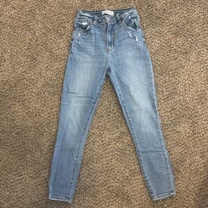 Abercrombie & Fitch Light Blue Skinny Jeans